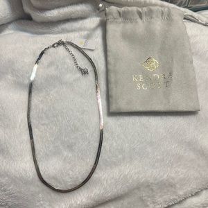Kendra Scott necklace silver